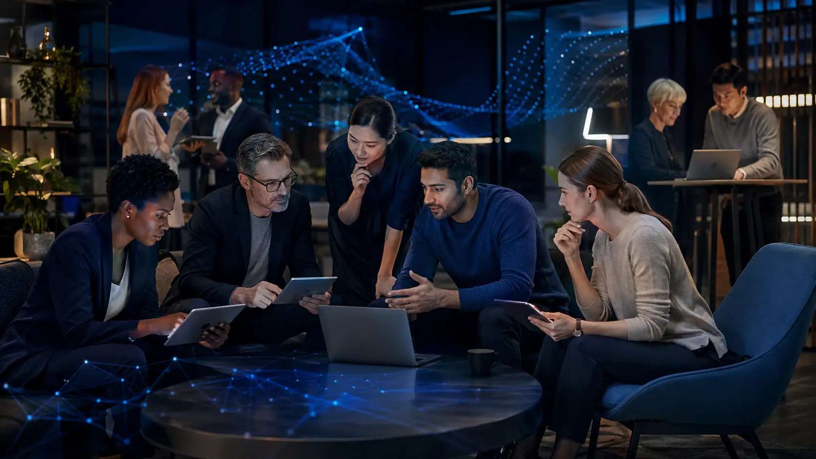Brand-neutral AI-enabled education and enterprise-management services