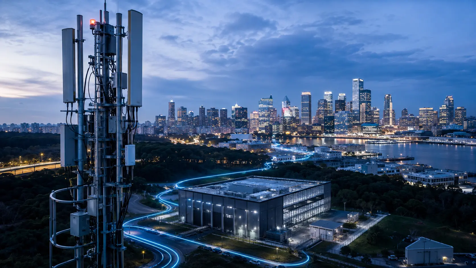 Brand-neutral integrated radio, transport, edge and cloud network