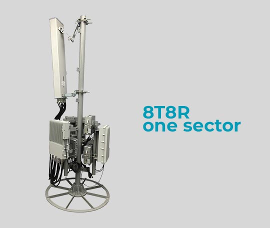 KLEOS 8T8R multi-sector macro base station