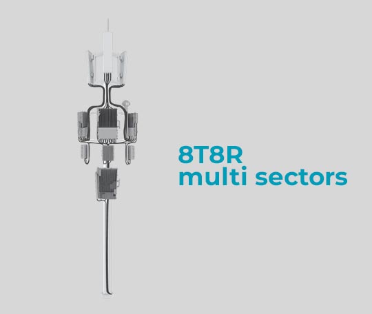 KLEOS 8T8R multi-sector macro base station